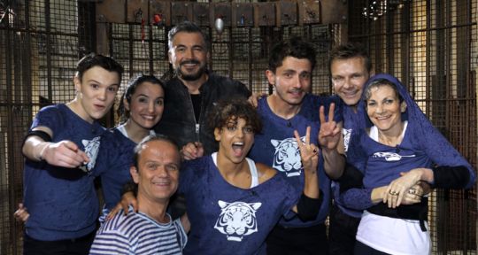 Fort Boyard, l’équipe du 1er septembre 2018 : Lenni Kim, Isabelle Morini-Bosc, Jeanfi Jansens…  pour « Asperger Amitié »