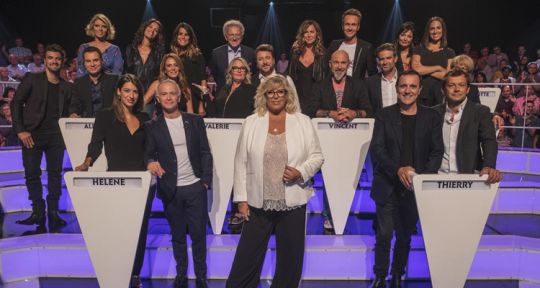 Le grand concours des animateurs (TF1) : Lagaf’, Isabelle Morini-Bosc, Evelyne Thomas, Cyril Féraud... pour la première de Laurence Boccolini