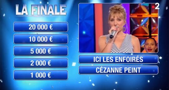 N’oubliez pas les paroles : Sarah, maestro imbattable, Nagui neutralise Demain nous appartient