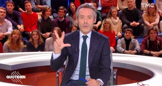 Quotidien : Yann Barthès puissant en audience, TMC creuse l’écart avec TPMP