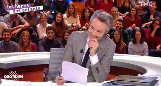 Quotidien : Yann Barthès plus fort que Cyril Hanouna et TPMP malgré une baisse d’audience