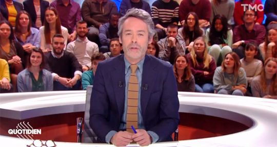 Quotidien (audiences) : Yann Barthès facile leader devant Benjamin Castaldi