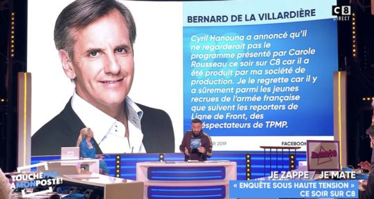 Polémique Verdez / De La Villardière (TPMP) : Cyril Hanouna accuse M6 et appelle au boycott de... C8 !
