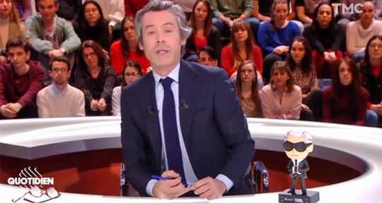 Quotidien : Yann Barthès conserve sa puissance, TPMP écrasé par TMC