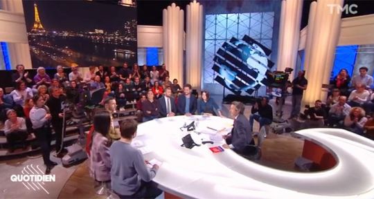 Quotidien : Yann Barthès et François Ruffin s’attaquent, TPMP aux abois face à TMC