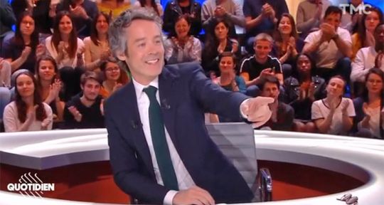 Quotidien : Yann Barthès atteint des sommets d’audience, Cyril Hanouna en progrès mais distancé