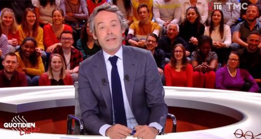 Quotidien : Yann Barthès reste aux abois malgré un léger redressement