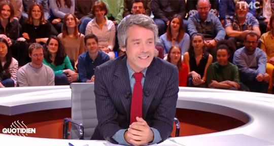 Quotidien : Yann Barthès maintient son audience avec Marion Cotillard et Guillaume Canet face à un Cyril Hanouna en nette baisse