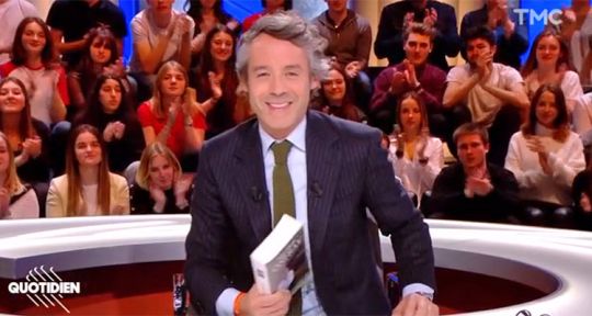 Quotidien : Yann Barthès en baisse mais confortablement devant Cyril Hanouna