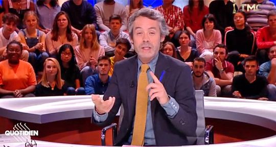 Quotidien : Yann Barthès en baisse de régime mais facile leader devant C8