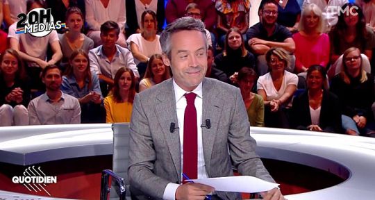 Quotidien : Yann Barthès affronte Les 12 coups de midi, Cyril Hanouna absent du duel 