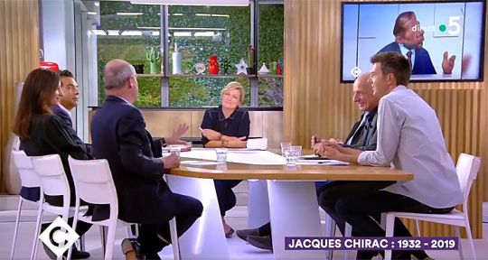 C à vous : Anne-Elisabeth Lemoine éloigne Quotidien et TPMP, Jacques Chirac dynamise la fin de semaine de France 5