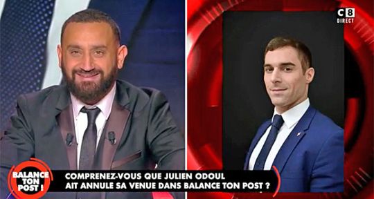 Balance ton post : Julien Odoul plante Cyril Hanouna, C8 s’indigne en audience