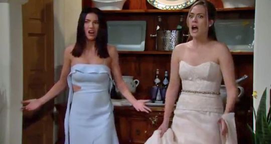Amour, gloire et beauté / Top Models (spoiler) : une agression fatale au mariage de Hope et Liam, Steffy sous le choc