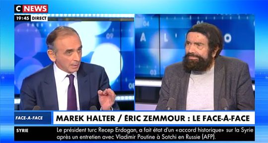 Face à l’info : Eric Zemmour dérape... en audience, Christine Kelly dépassée par Ruth Elkrief (BFM TV)