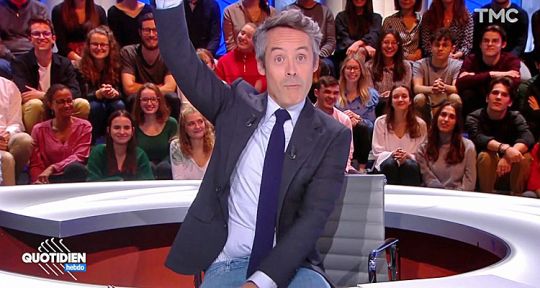 Quotidien : Yann Barthès confirme ses progrès en week-end et rattrape C8