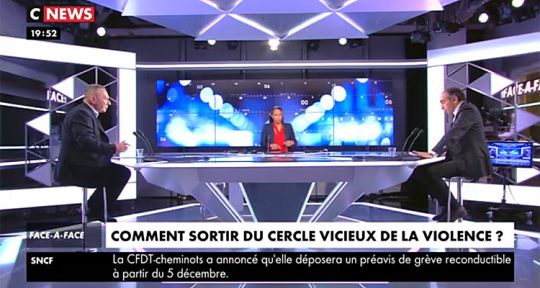 Face à l’info (bilan d’audience) : Christine Kelly et Eric Zemmour stabilisés, Ruth Elkrief et BFMTV se rebellent