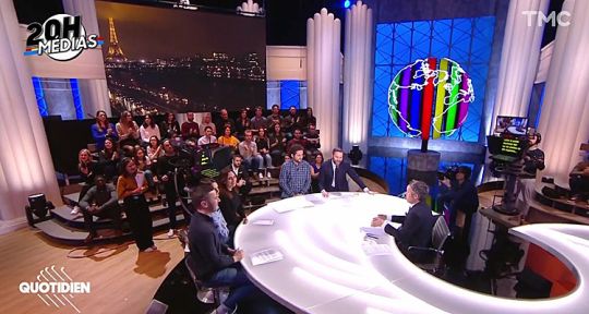 Quotidien répond aux accusations de « bien-pensance »,  Yann Barthès s’impose facilement sur TMC face à C8