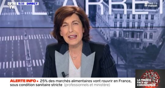 Audiences TV : Ruth Elkrief (BFMTV) bat TF1 sans Demain nous appartient en access, Sept à Huit menacé