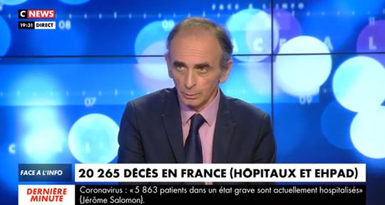 Face à l’info : Eric Zemmour accuse Jérôme Salomon, Christine Kelly en baisse d’audience