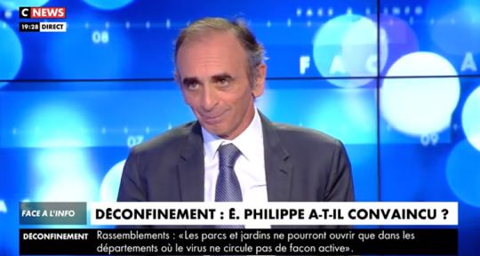 Face à l’info : Eric Zemmour fait bondir les audiences de CNews pendant le confinement