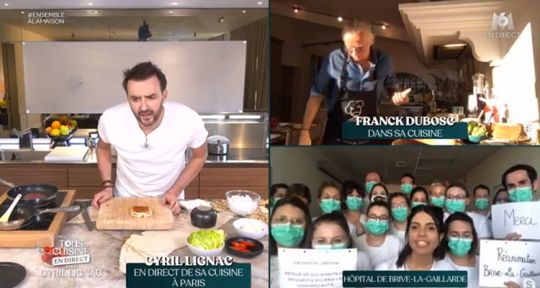 Tous en cuisine (M6) : Cyril Lignac signe des records avant la crème caramel et les petits pois à la française