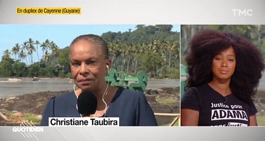 Quotidien : coup d’arrêt pour Yann Barthès avec Christiane Taubira et Assa Traoré