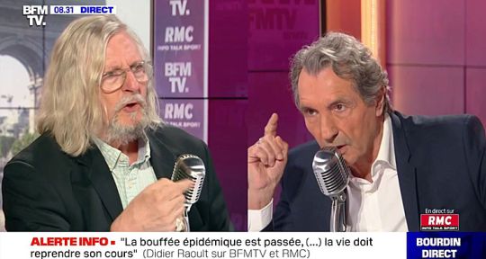 Bourdin Direct : Jean-Jacques Bourdin / Didier Raoult, clash sur BFMTV