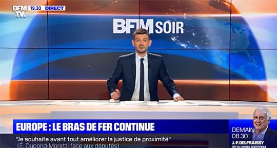 BFMTV : sans Ruth Elkrief, Philippe Gaudin vacille en audience derrière LCI