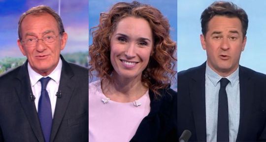 Audiences JT 13 heures : Lacarrau congédiée, De Rincquesen menaçant pour Pernaut ?