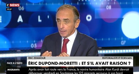 Face à l’info : Eric Zemmour attaque Dupond-Moretti, Christine Kelly s’envole