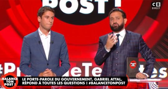 Balance ton post (C8) : quelle audience pour Cyril Hanouna avec Gabriel Attal ?