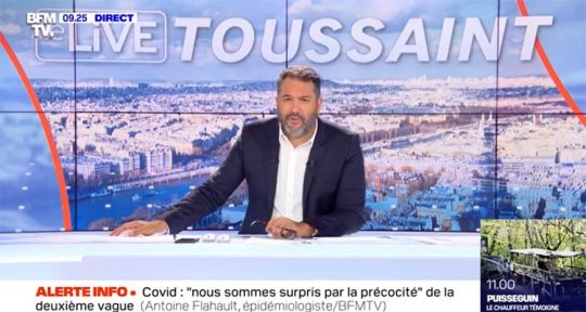 BFMTV : Bruce Toussaint recadre Pascal Praud, Eric Brunet contre-attaque face à Axel de Tarlé
