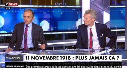 Face à l’info : Eric Zemmour détruit un mythe, Christine Kelly affaiblie sur CNews