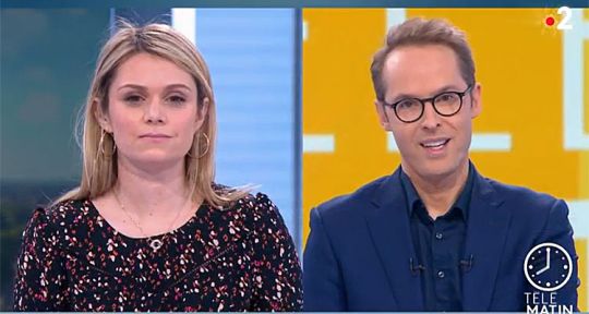 Télématin : Damien Thévenot remanié, Manon Bougault éloigne Léopold Audebert