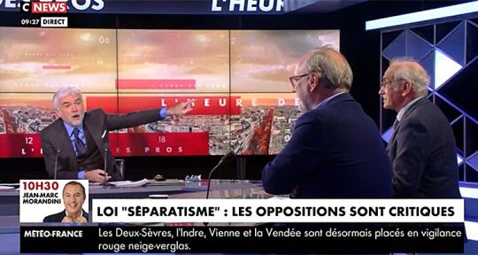 L’heure des pros : une éviction, Pascal Praud se paye Mélenchon sur CNews