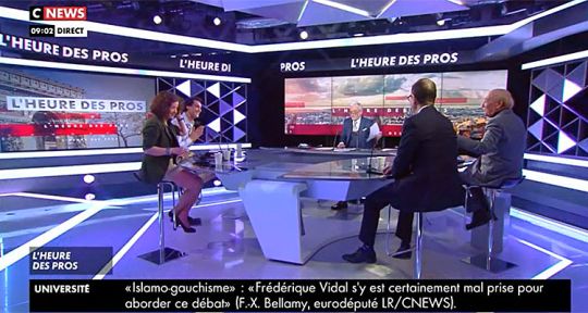 Heure des Pros : Pascal Praud paralysé, CNews perturbée en audience