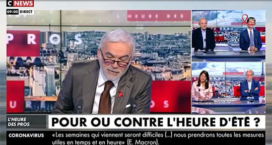 L’heure des Pros / CNews : Pascal Praud ébranle ses chroniqueurs, « J’ai eu la trouille ce matin »