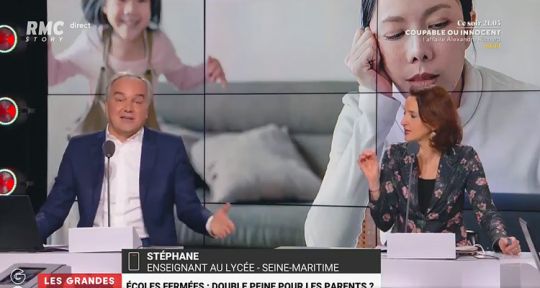 Les Grandes Gueules : énorme clash entre Barbara Lefebvre et Olivier Truchot, Alain Marschall s’envole plein chaos