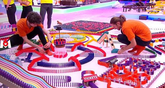 Domino Challenge (M6) : Thibault Lesne juge les chutes du Domino Day après le succès de Lego Masters