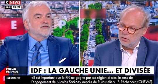 L’heure des Pros : Pascal Praud renversé par BFMTV, attaques incessantes de Laurent Joffrin sur CNews