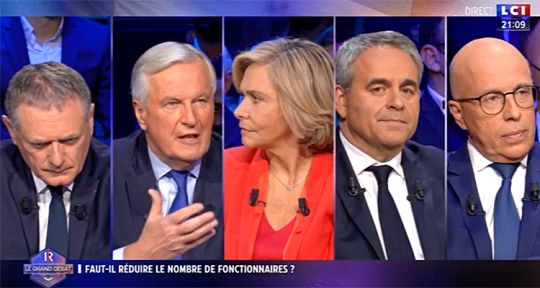 LCI : Ruth Elkrief en colère, audience explosive pour le débat LR, CNews renversée