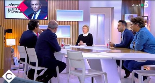 C à vous : Eric Zemmour insulté, Patrick Cohen et Anne-Elisabeth Lemoine s’échappent