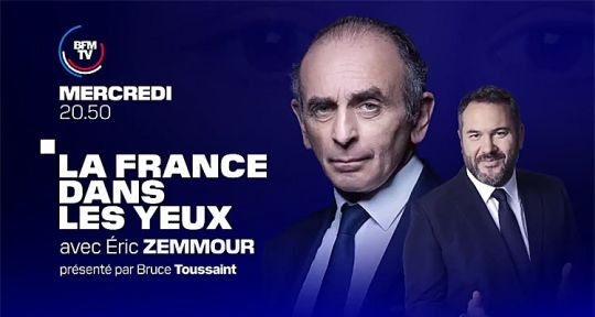 BFMTV / La France dans les yeux : audience explosive pour Éric Zemmour après une éviction choc ?