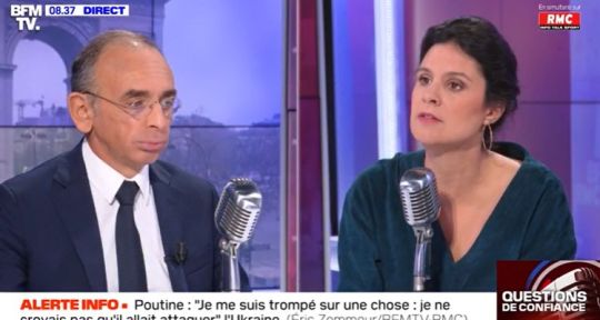 BFMTV : Apolline de Malherbe agacée en direct face à Eric Zemmour, sa plainte choc