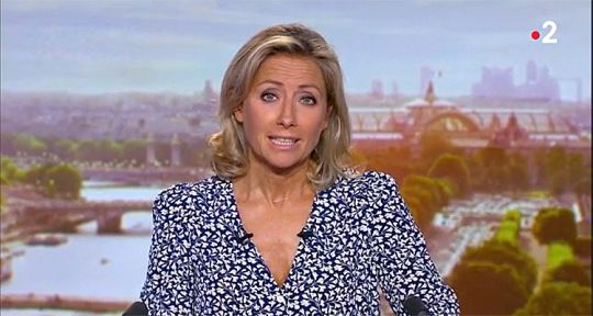 JT 20H : Anne-Sophie Lapix s’effondre en direct sur France 2