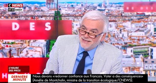 L’heure des Pros : Pascal Praud dévoile les secrets de la défaite d’Eric Zemmour, coup de pression sur CNews