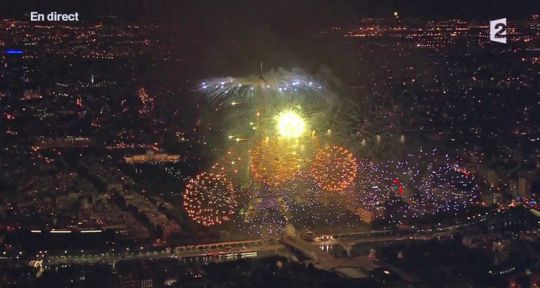 Concert de Paris : le feu d’artifice fait monter l’audience à 4.2 millions de Français 