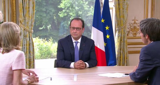 François Hollande : 6.6 millions de Français pour l’interview du 14 juillet  2015
