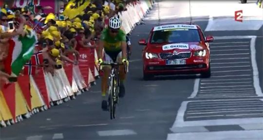Tour de France : Ruben Plaza Molina s’impose, France 2 et France 3 prennent le leadership